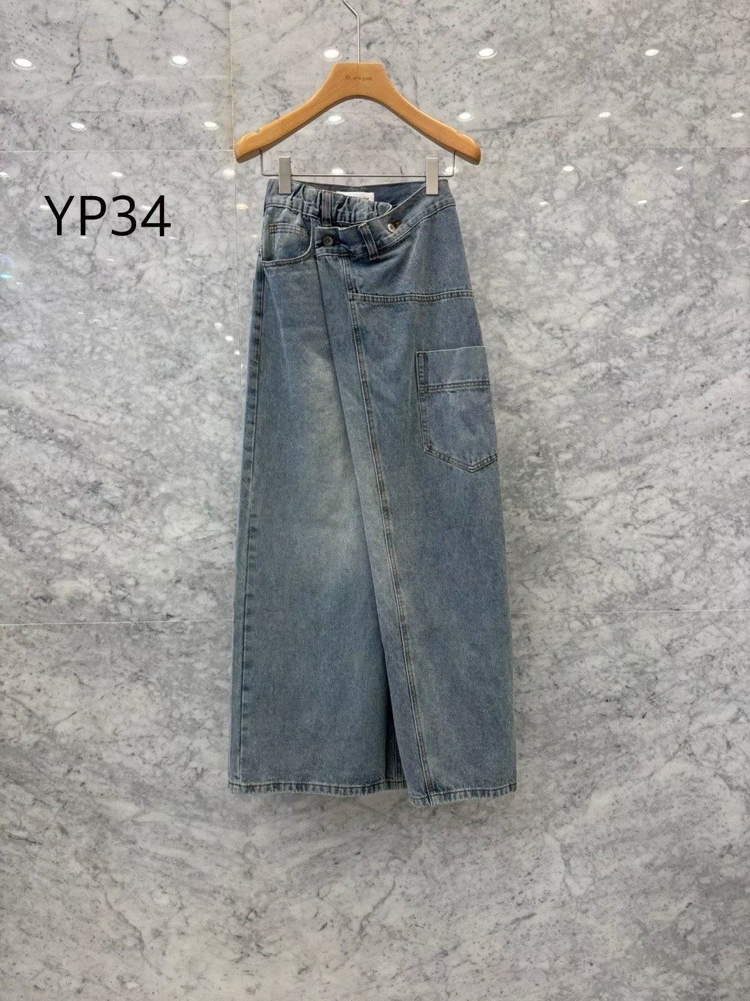 JS NY 立體寬鬆牛仔褲(預訂8折)