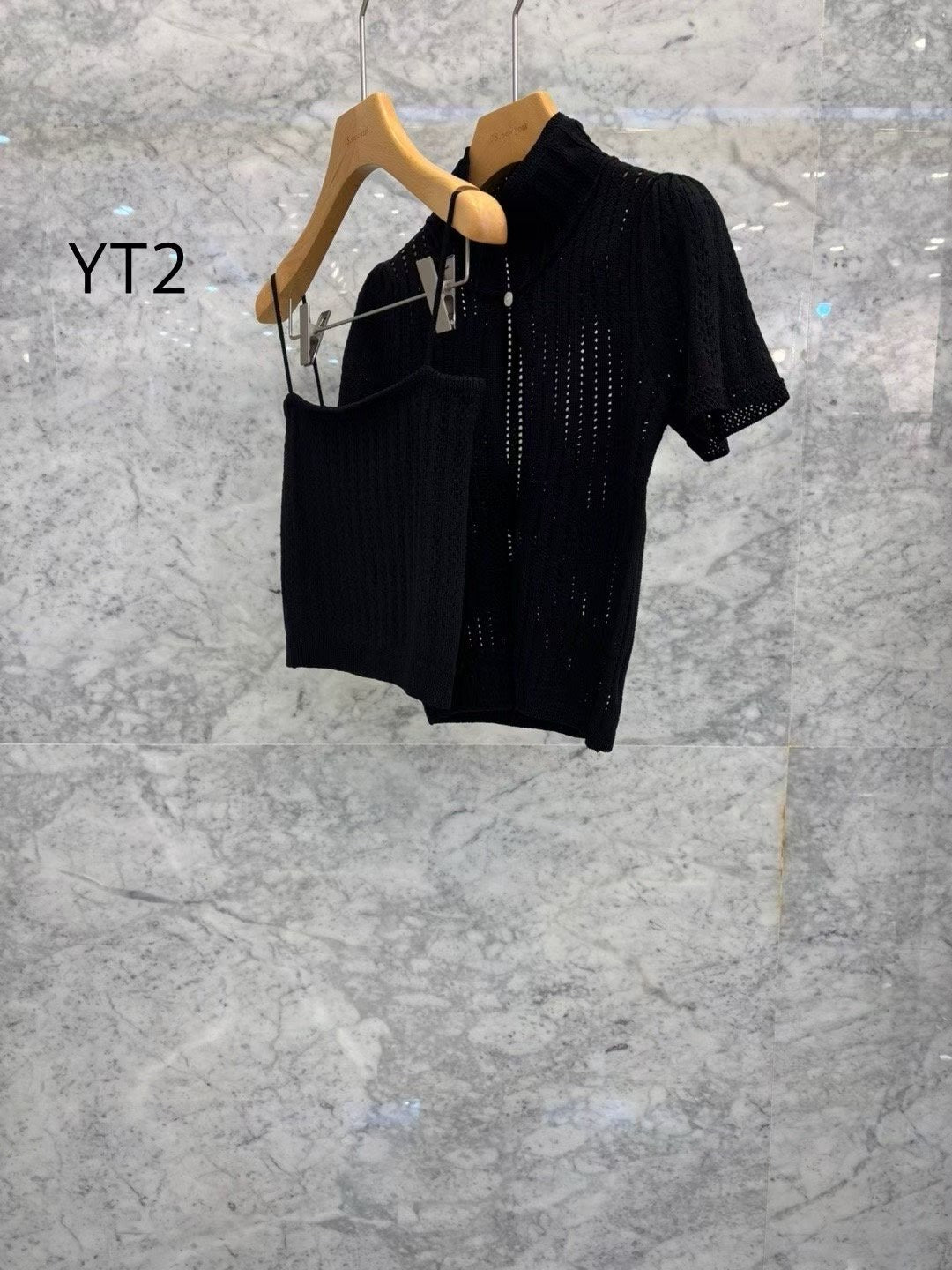 JS NY 短袖針織套裝