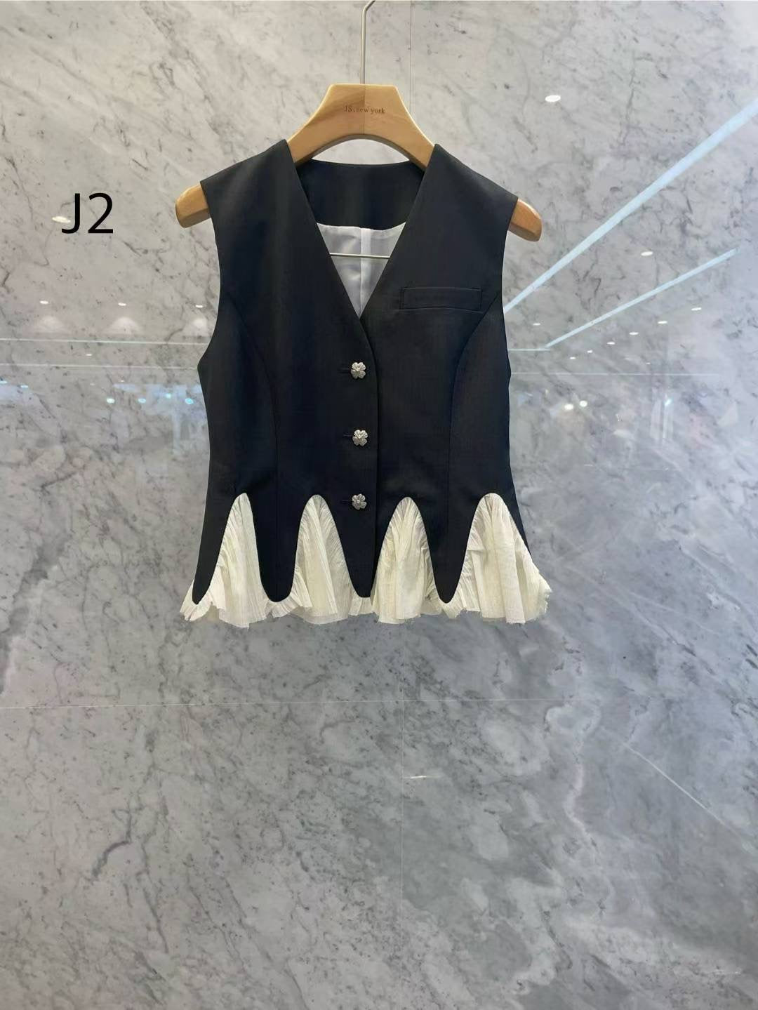 JS NY造型西裝背心(預訂8折)