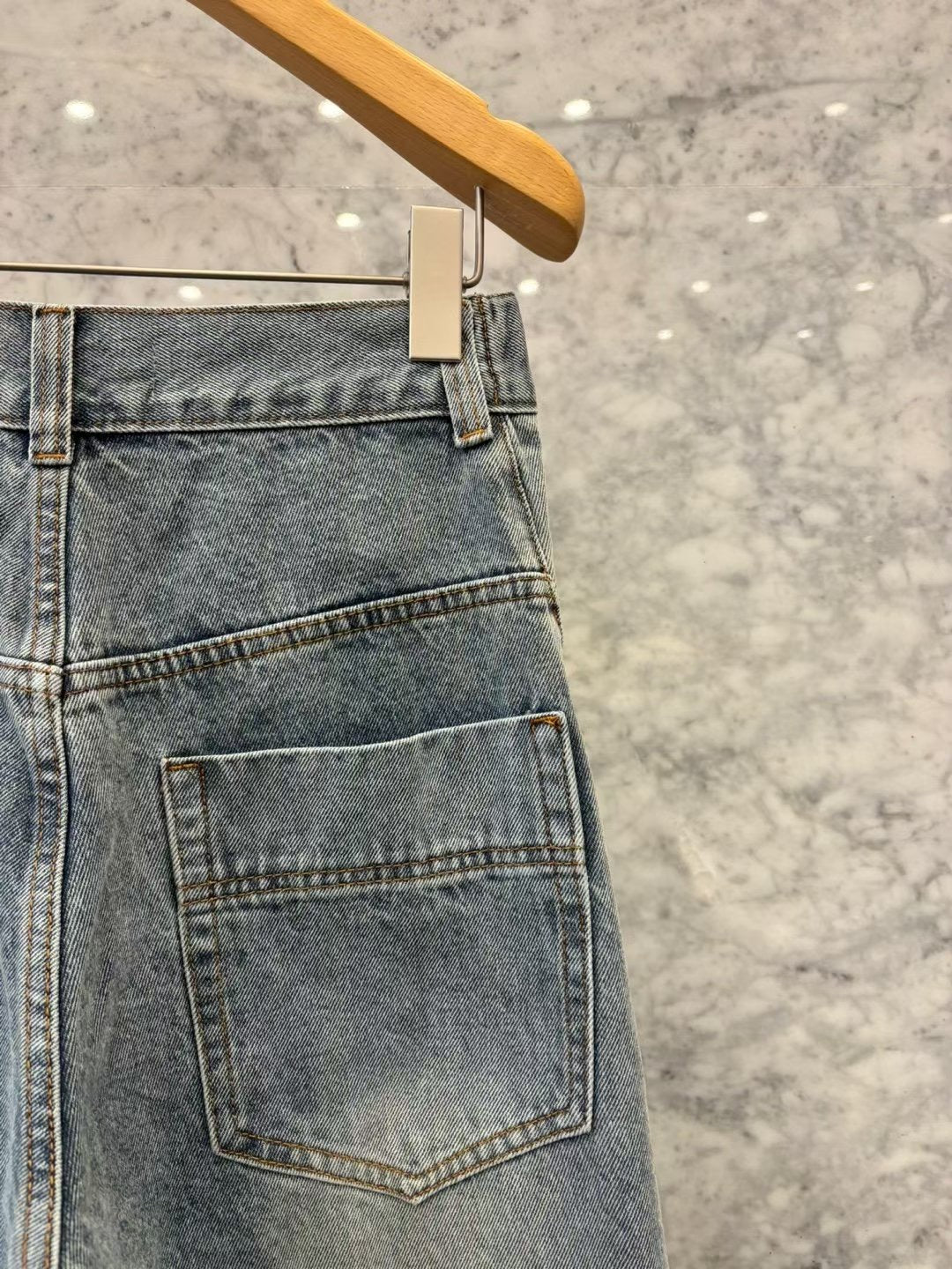 JS NY 立體寬鬆牛仔褲(預訂8折)