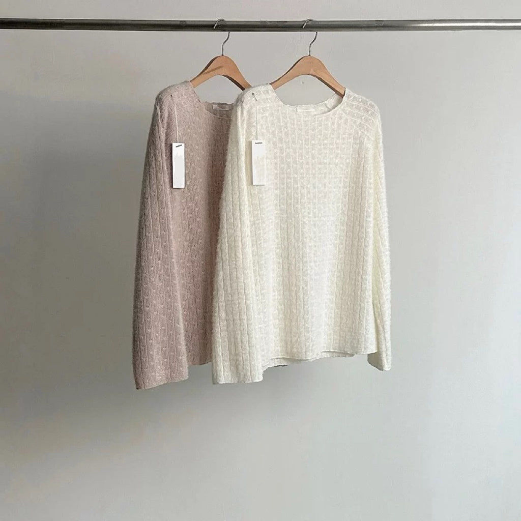 百搭長袖針織衫