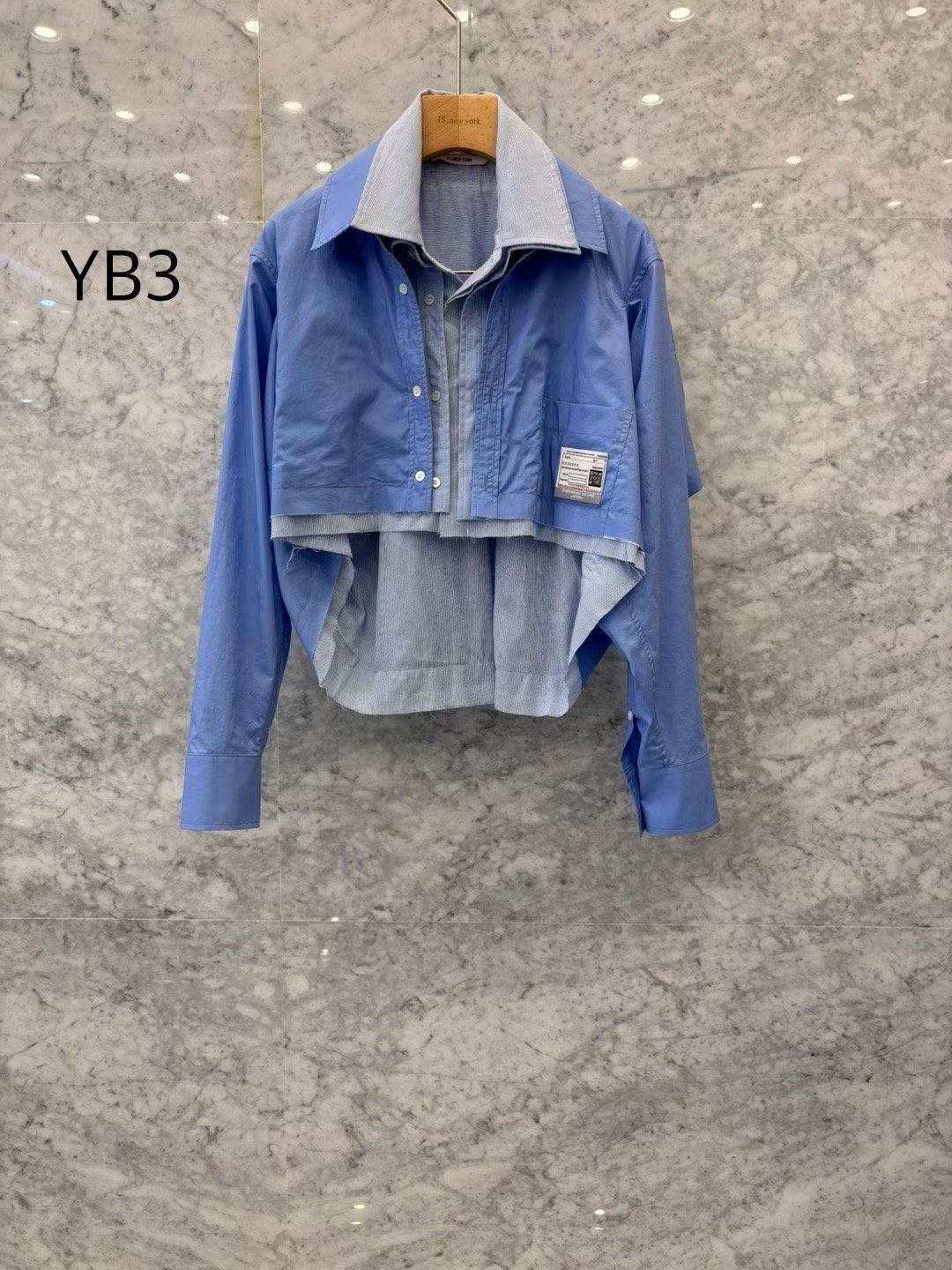 JS NY 假兩件外套(預訂8折)
