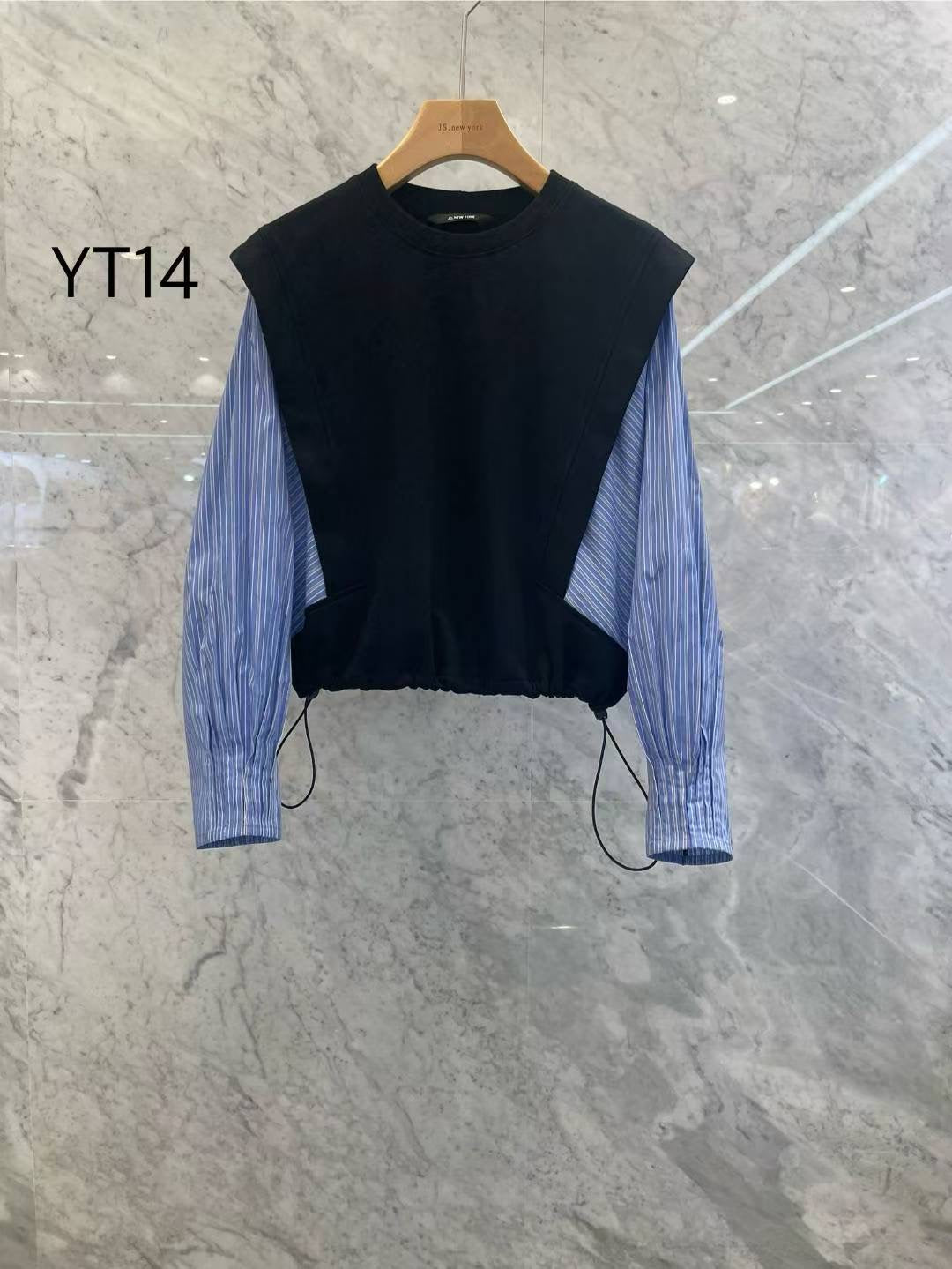 JS NY 假兩件上衣