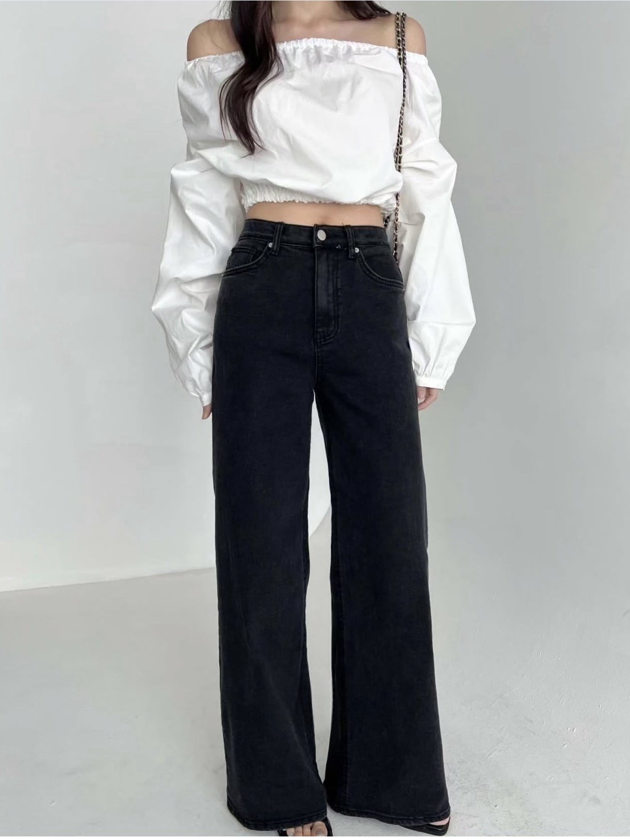 彈力直腳牛仔褲！神級顯瘦版型✨