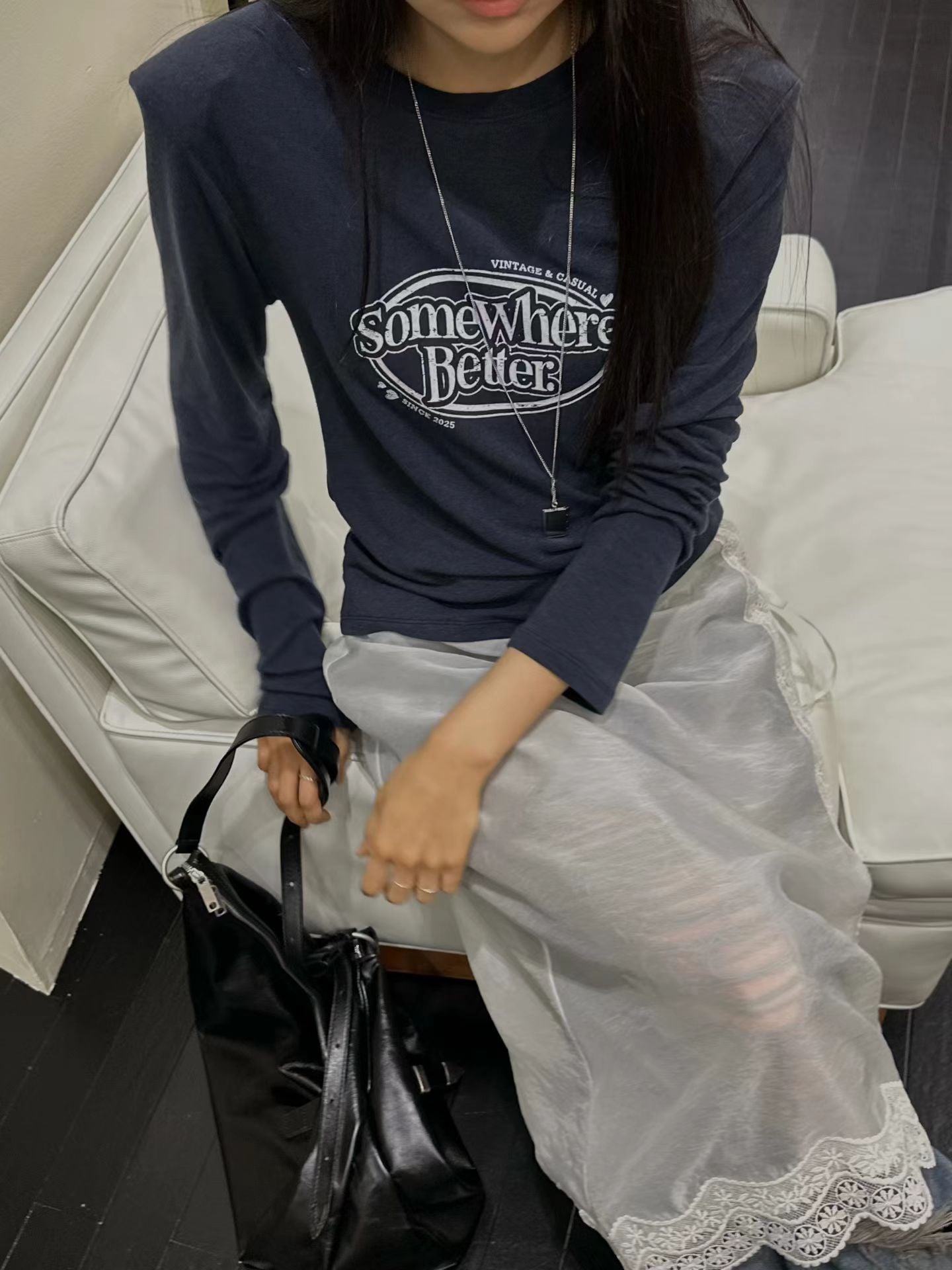 彈力印字上衣（混羊毛唔吉肉/預訂優惠至11.20）