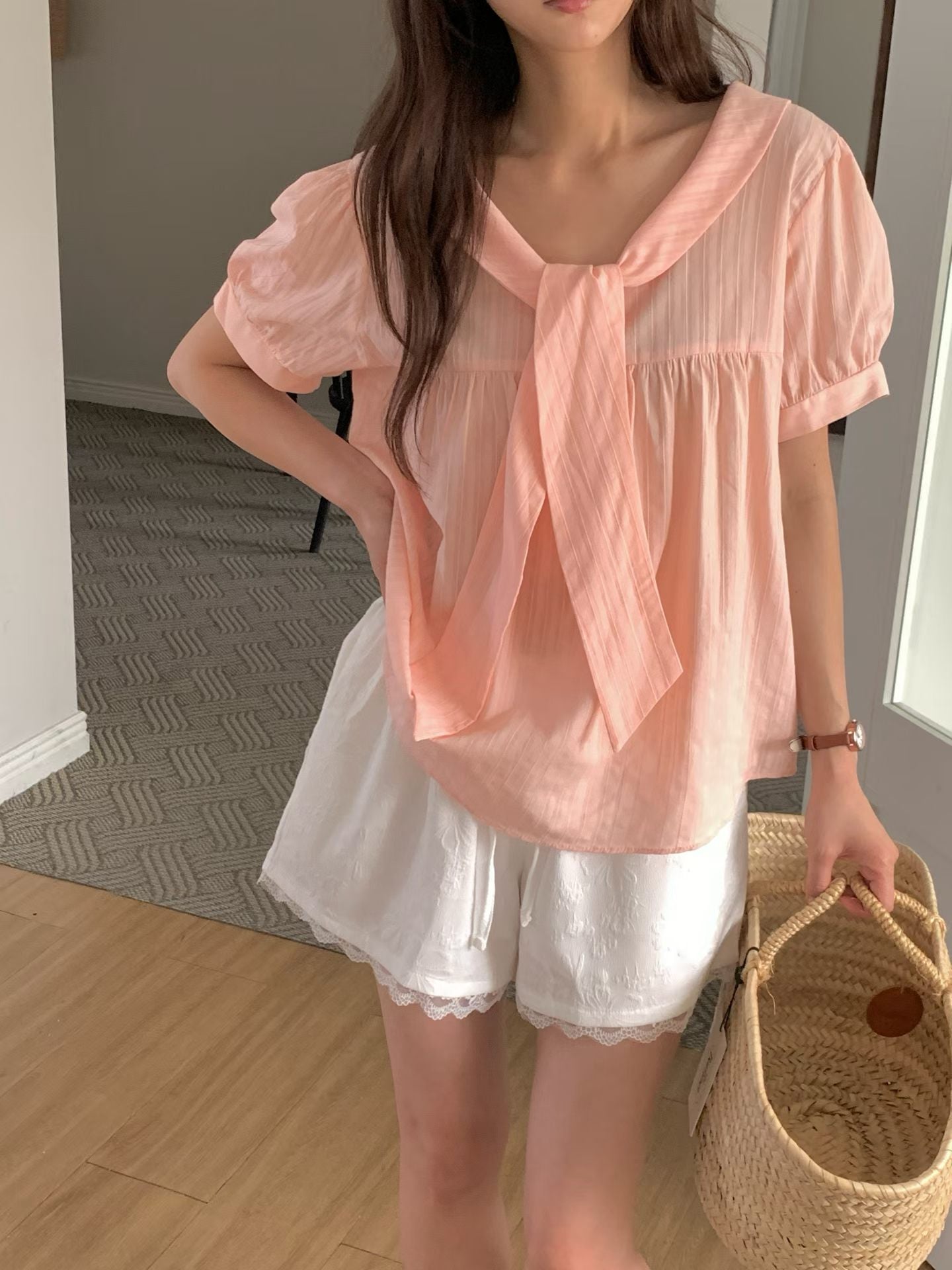2-way領呔Top（超舒服bb棉）