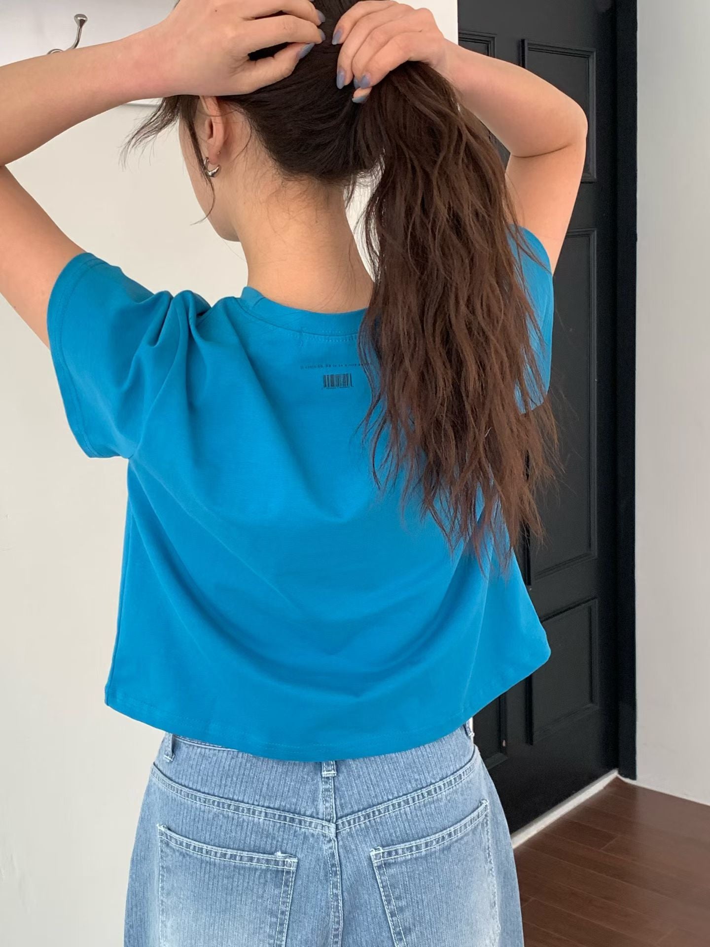 Barcode 正肩顯瘦Tee