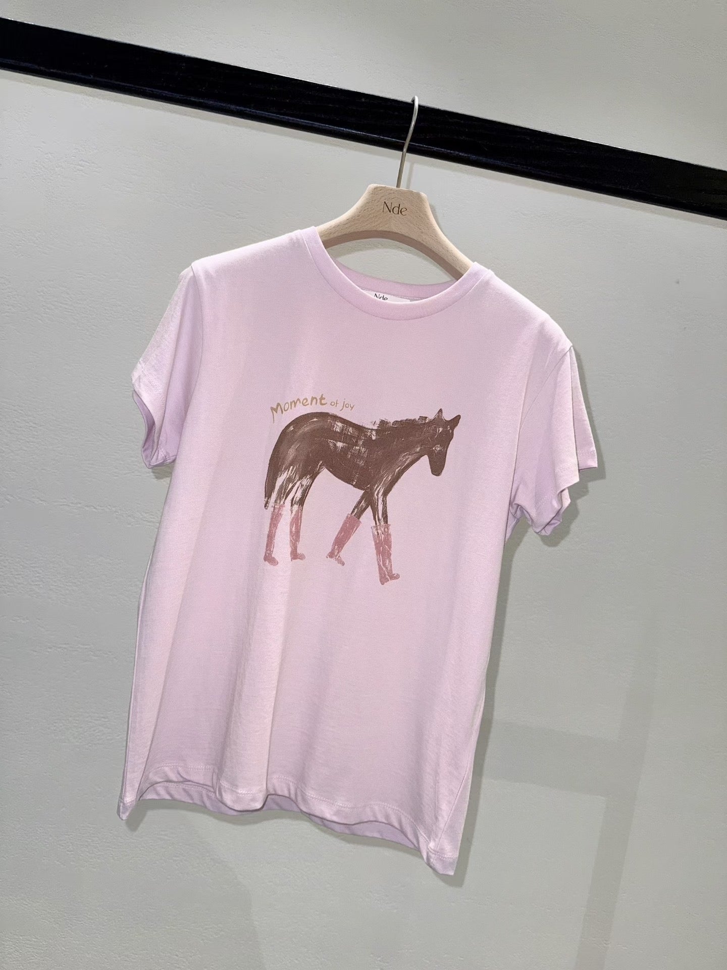手繪風馬仔tee