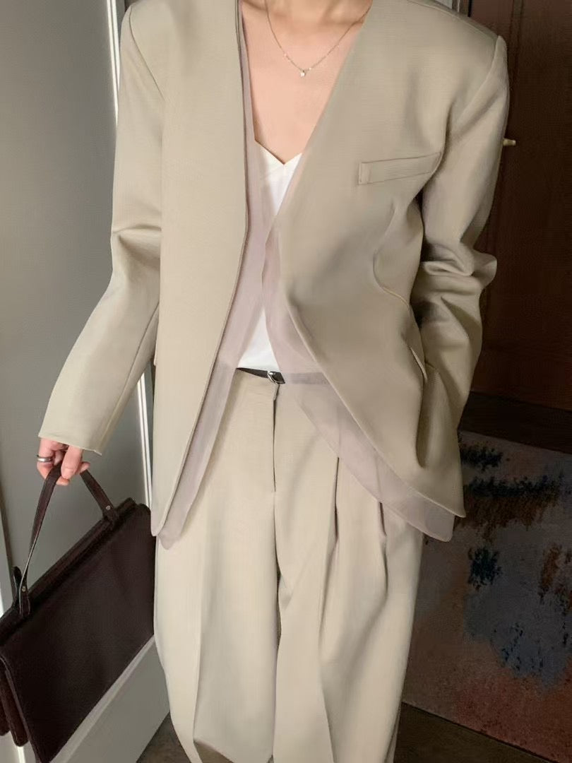 歐根紗西裝（L碼ok！）