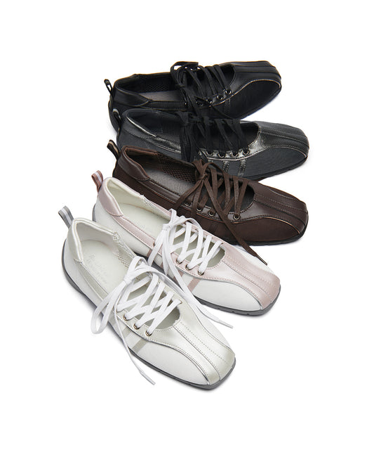 BLISS LACEUP SNEAKERS - 5 colors