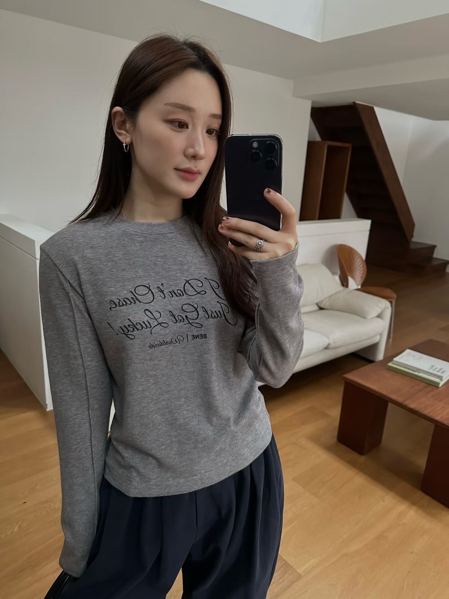 安哥拉兔毛長袖上衣（預訂優惠至11.20）