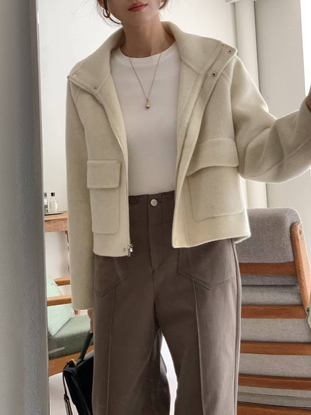 handmade pure new wool 羊毛大褸（優惠至11.16）