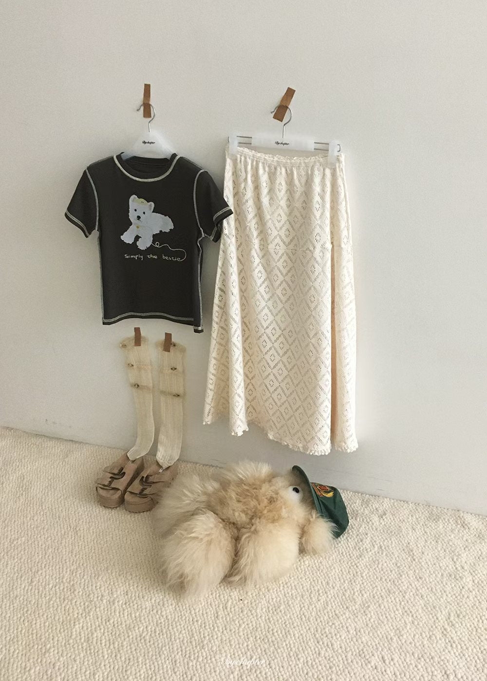 設計感狗狗tee