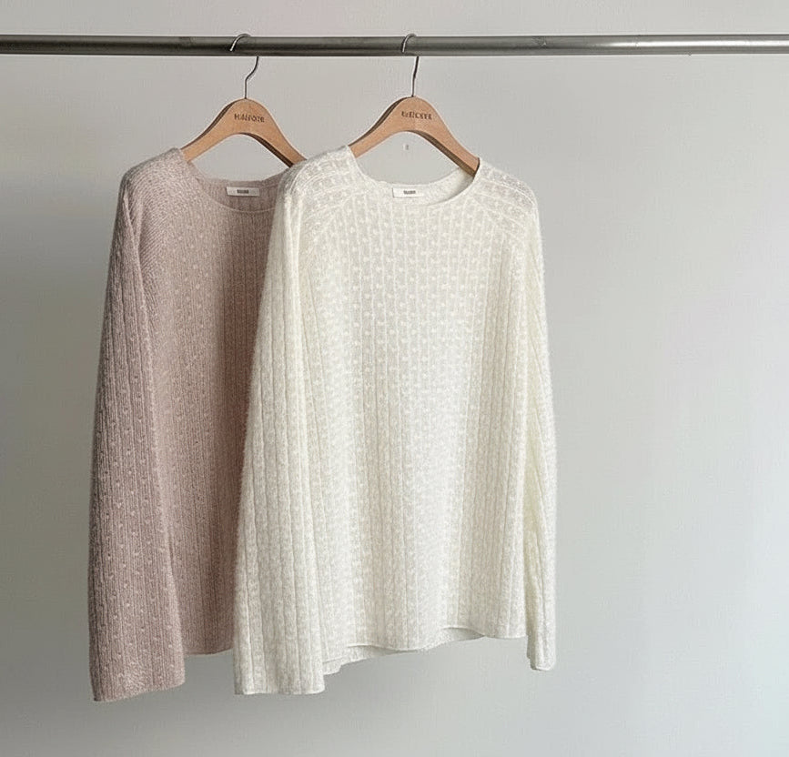 百搭長袖針織衫