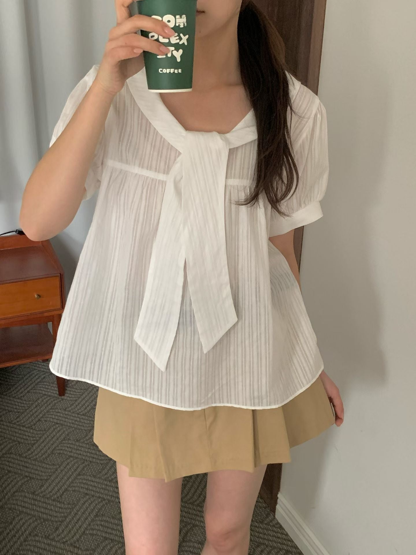 2-way領呔Top（超舒服bb棉）