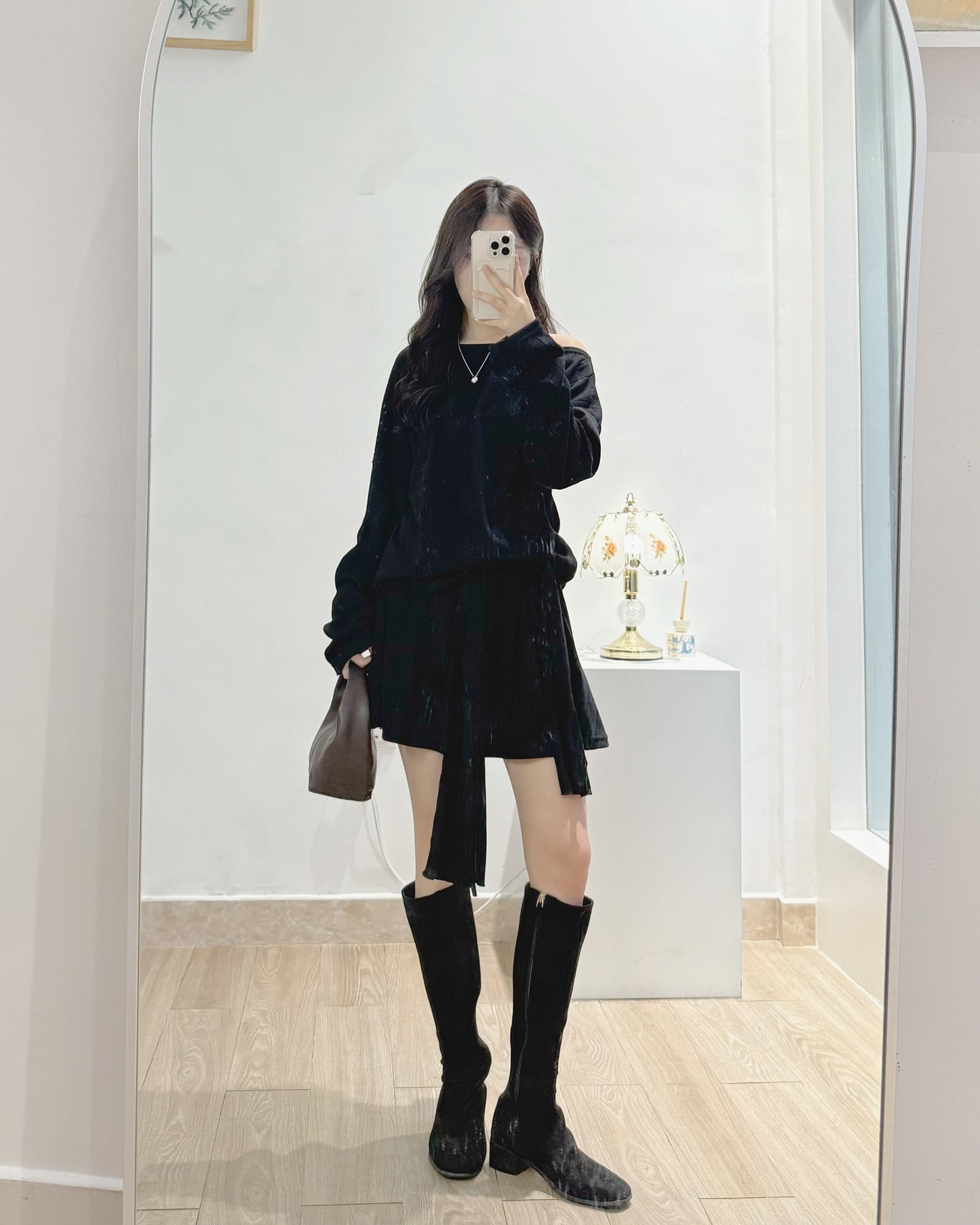 綁腰上衣短褲套裝