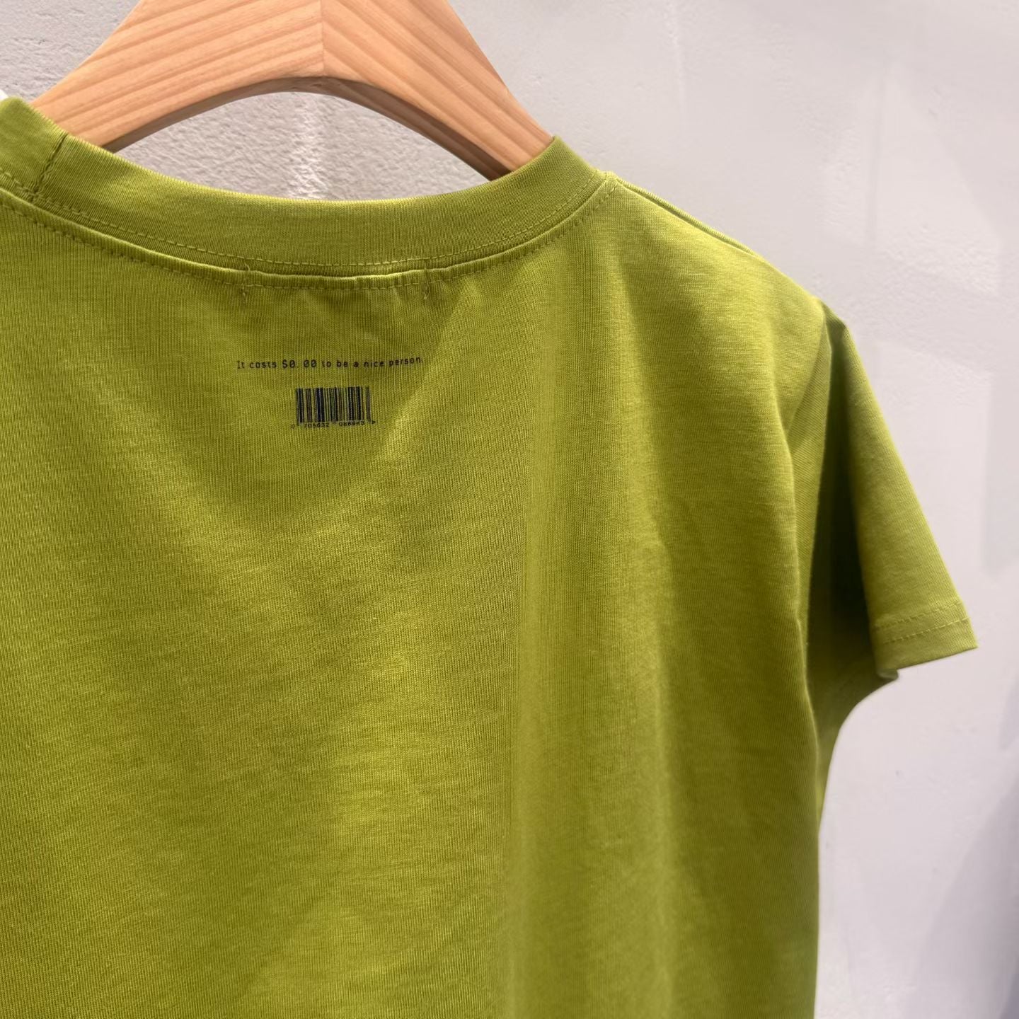 Barcode 正肩顯瘦Tee