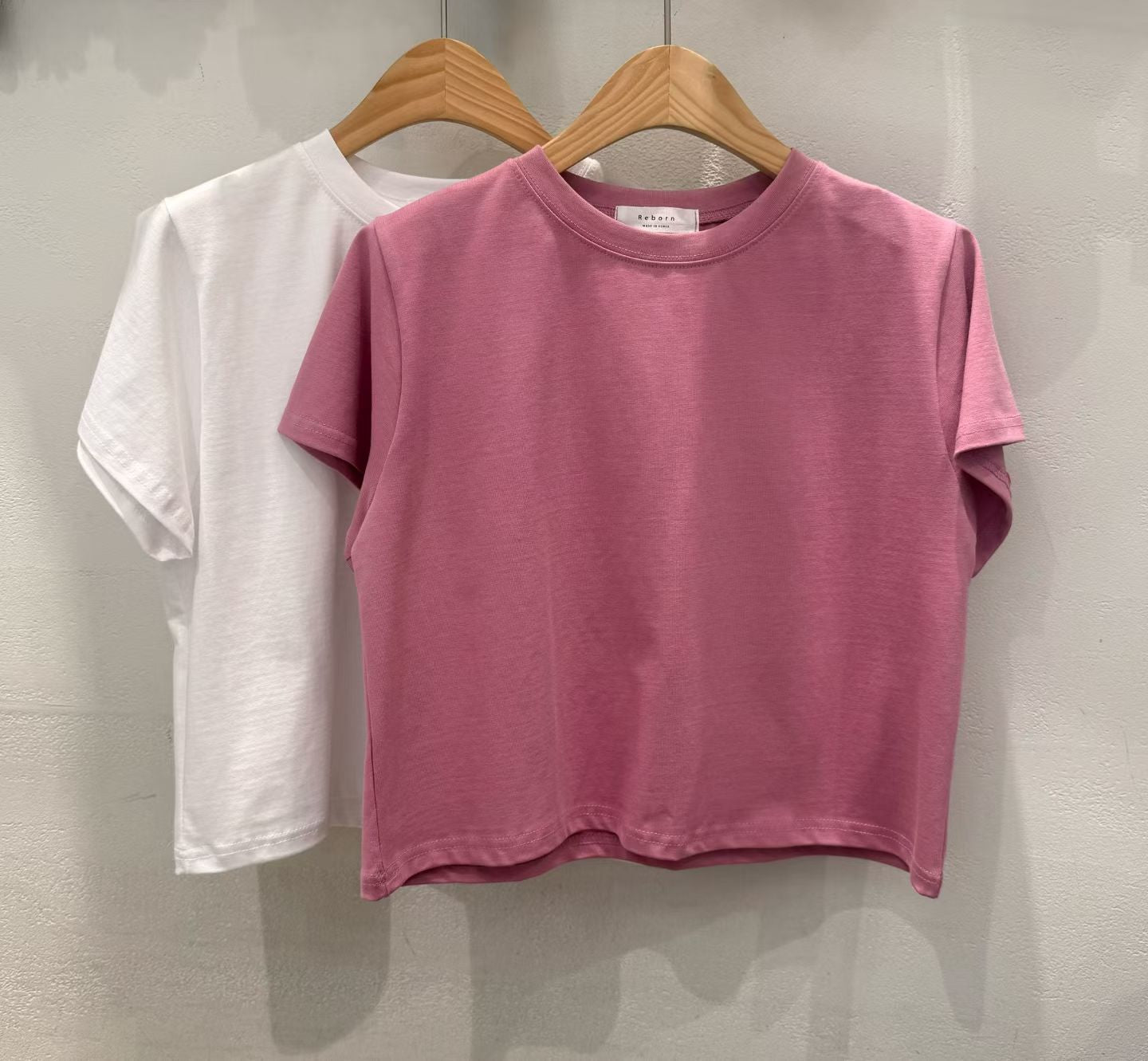 Barcode 正肩顯瘦Tee