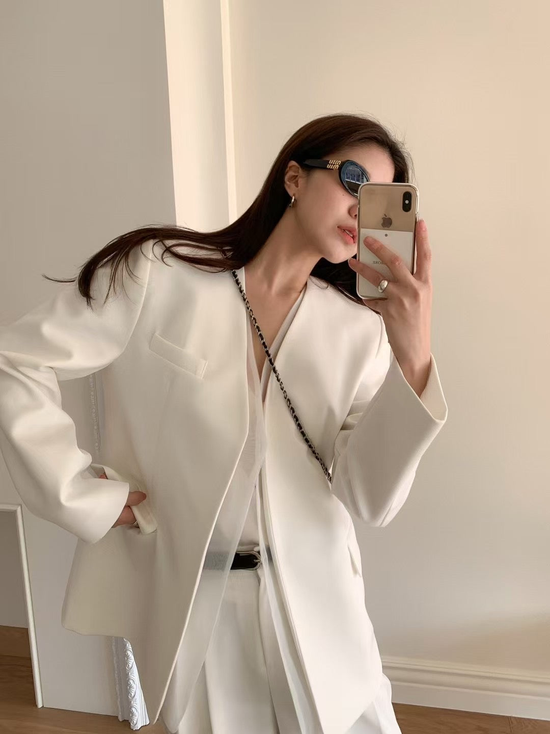 歐根紗西裝（L碼ok！）