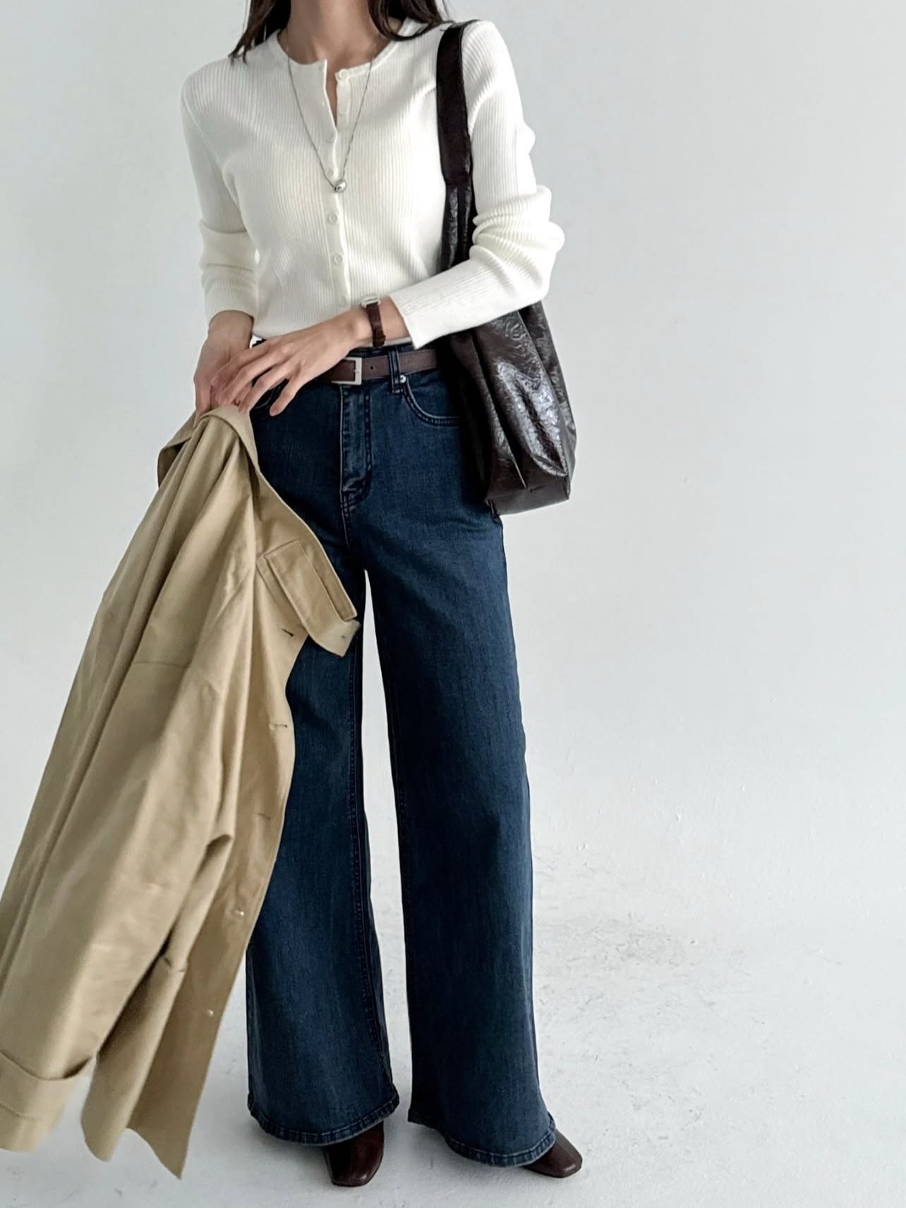 彈力直腳牛仔褲！神級顯瘦版型✨