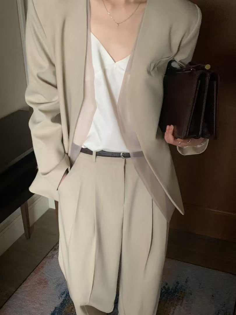 歐根紗西裝（L碼ok！）