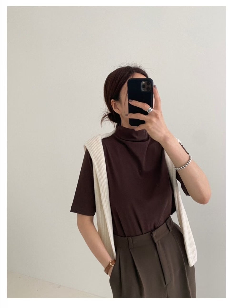 企領短袖打底（不含羊毛）