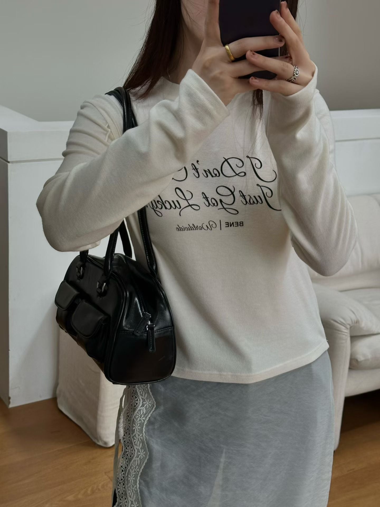 安哥拉兔毛長袖上衣（預訂優惠至11.20）