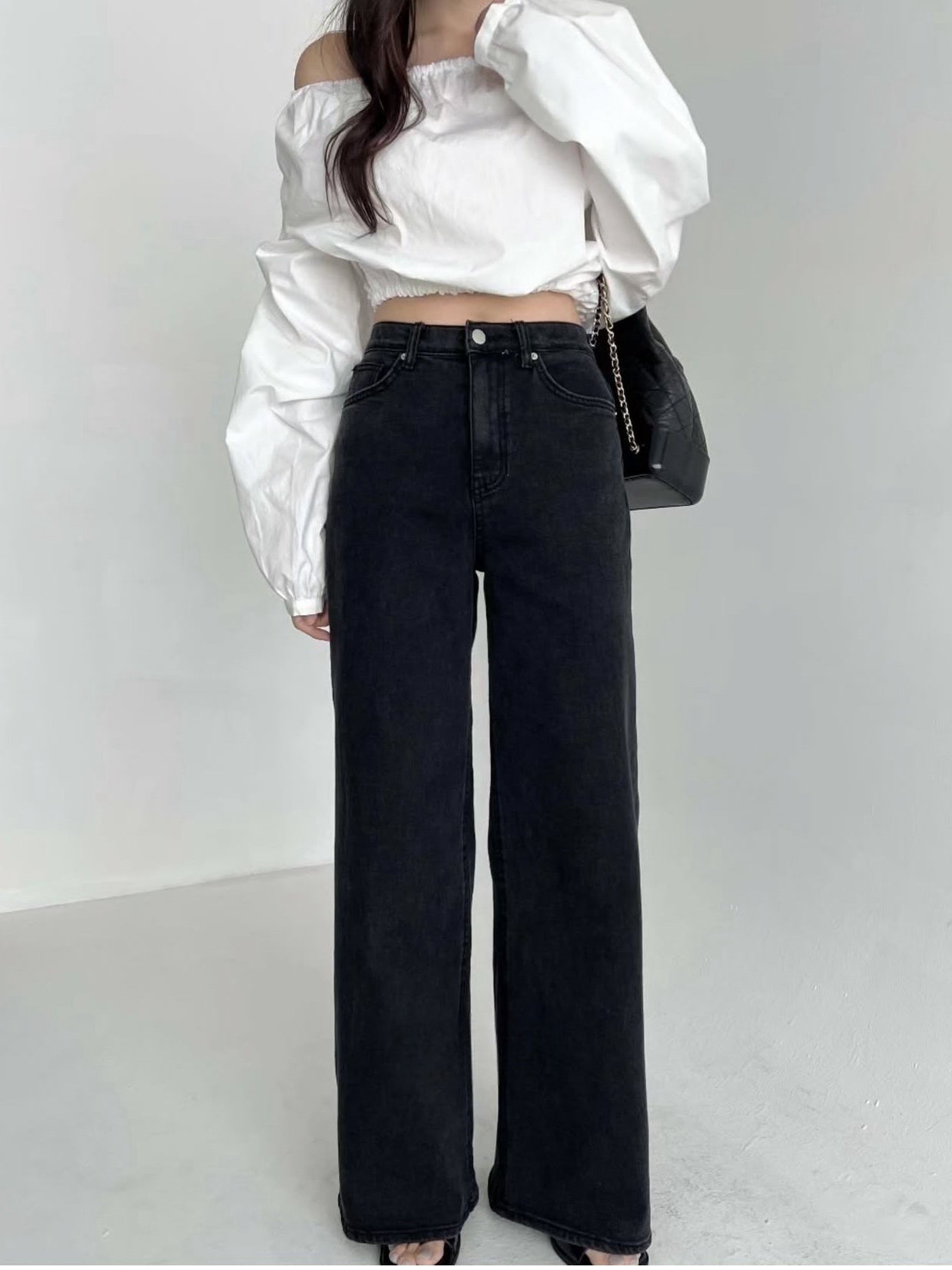 彈力直腳牛仔褲！神級顯瘦版型✨