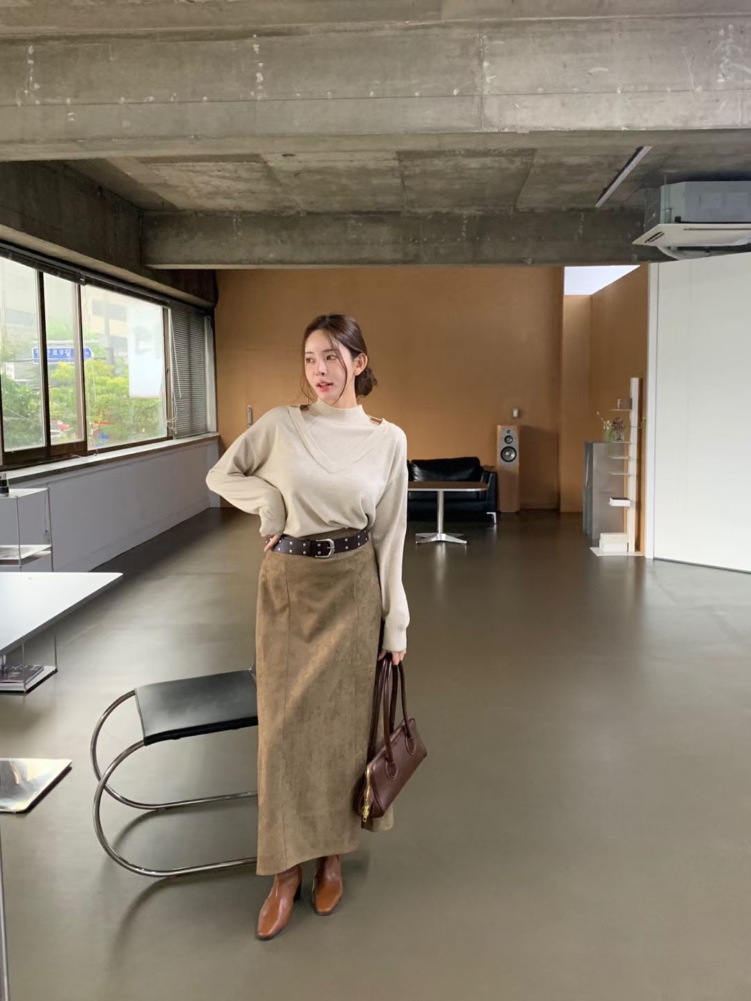 滑料假兩件針織（優惠至11.11）