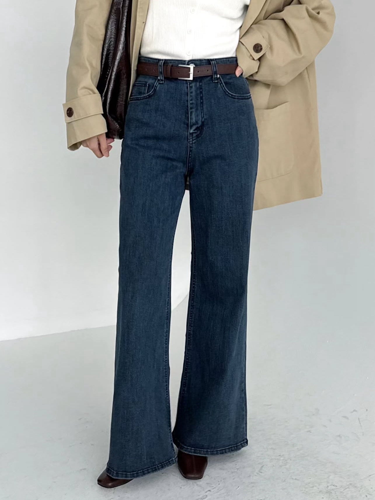 彈力直腳牛仔褲！神級顯瘦版型✨