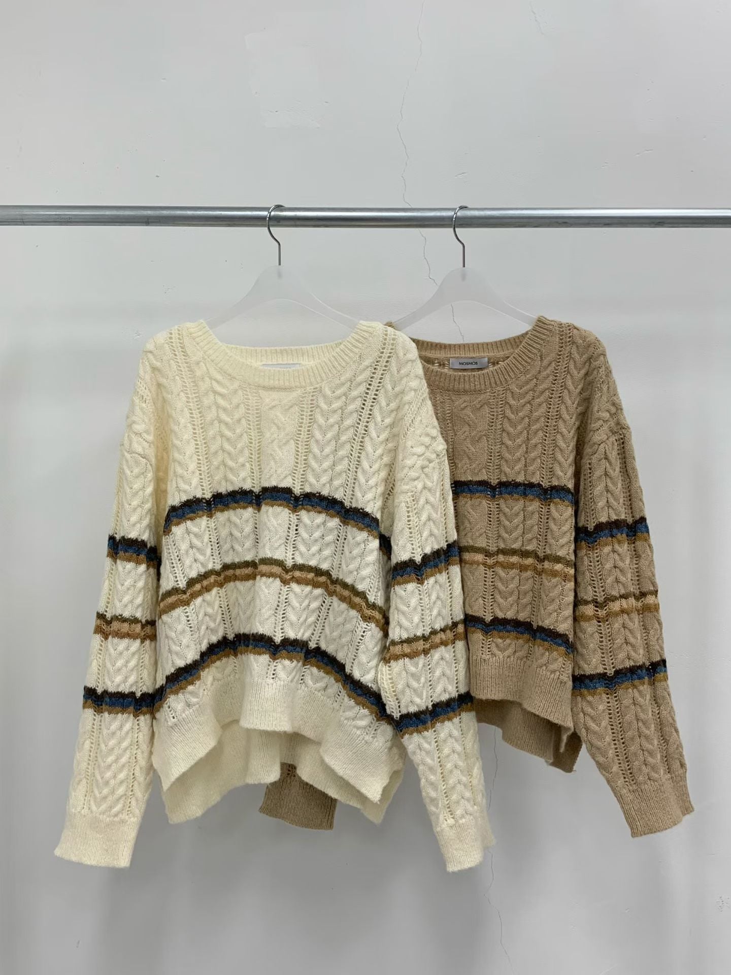 麻花寬鬆毛衣（混羊毛唔吉肉/預訂優惠至11.20）