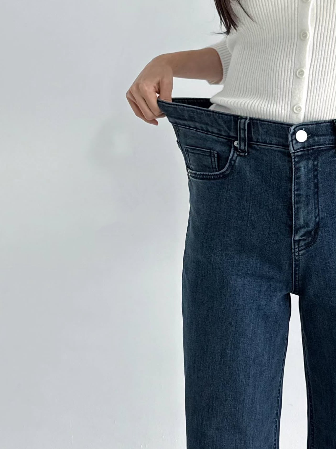 彈力直腳牛仔褲！神級顯瘦版型✨