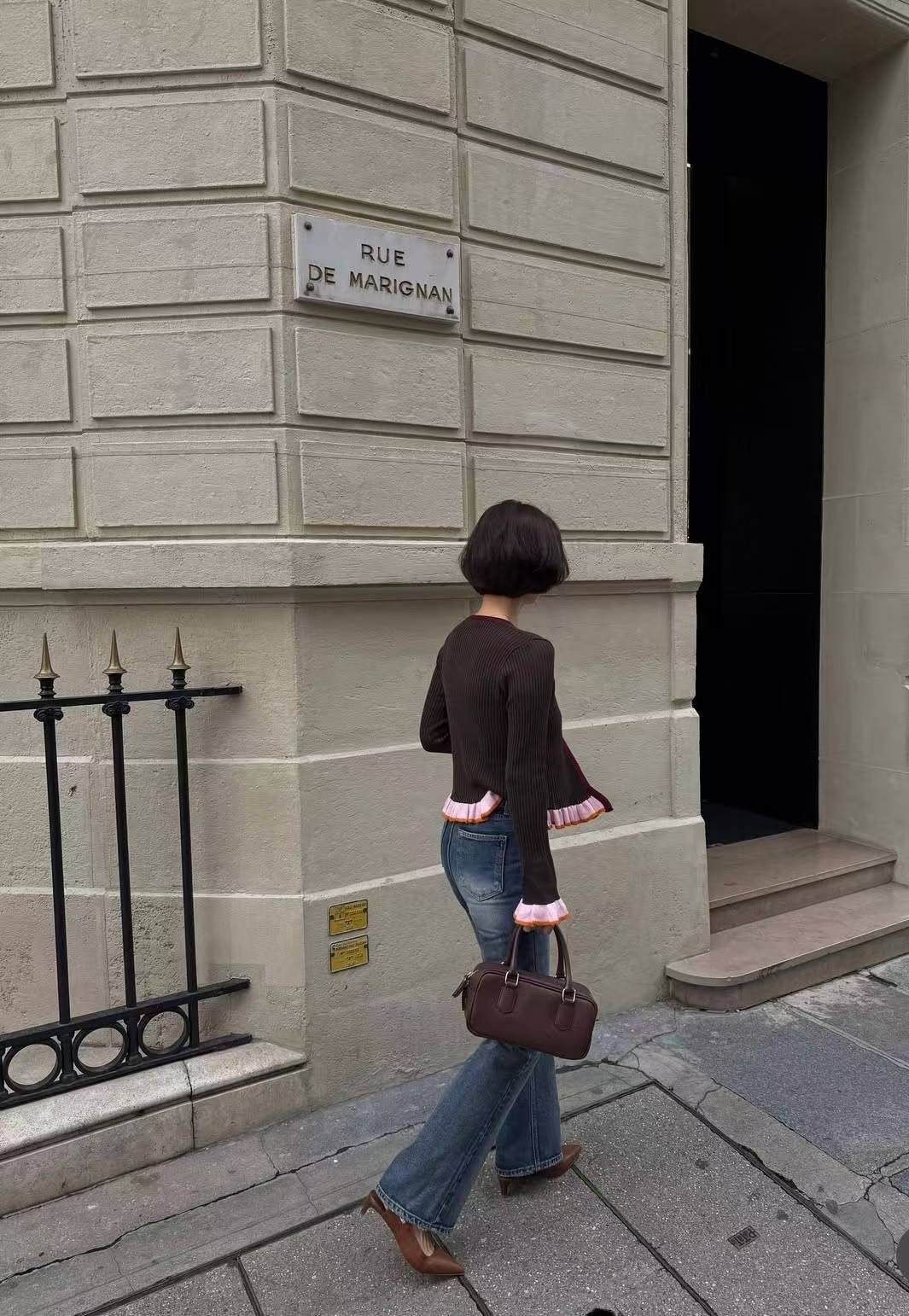 針織外套連吊帶