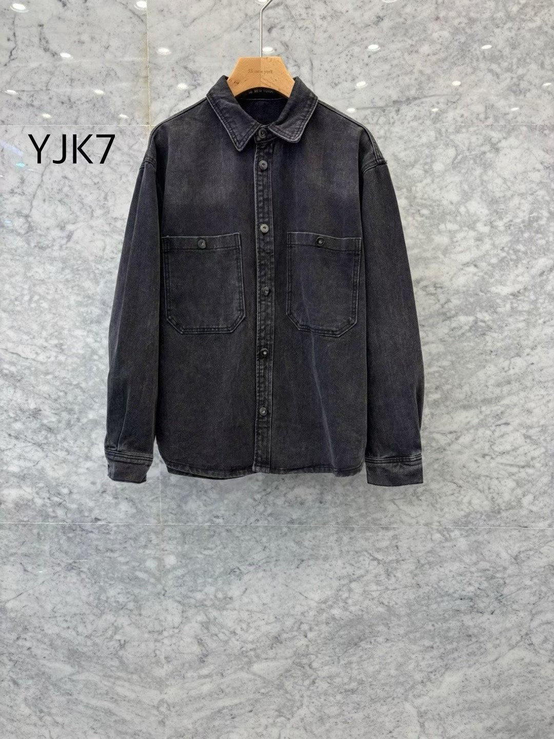 JS NY 深灰洗水外套（預訂8折）
