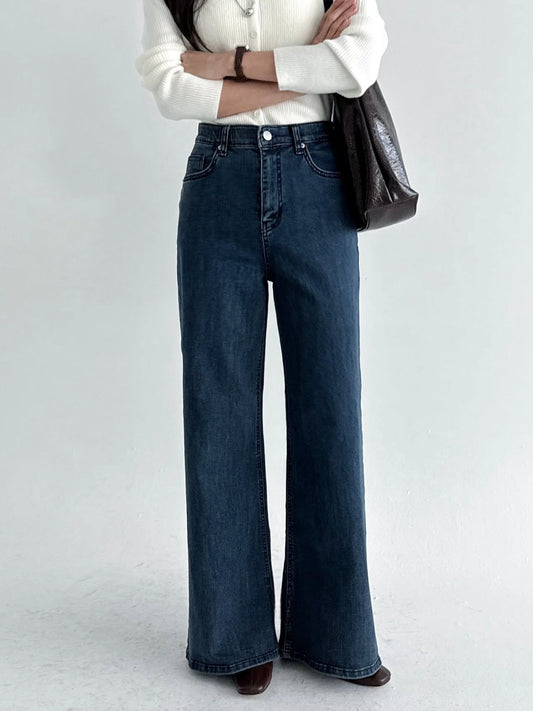 彈力直腳牛仔褲！神級顯瘦版型✨